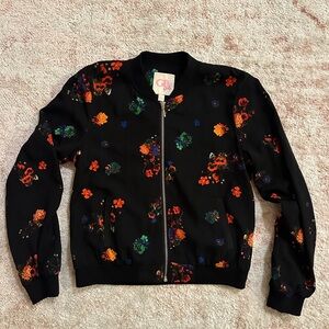 GB Girls floral zip-up jacket